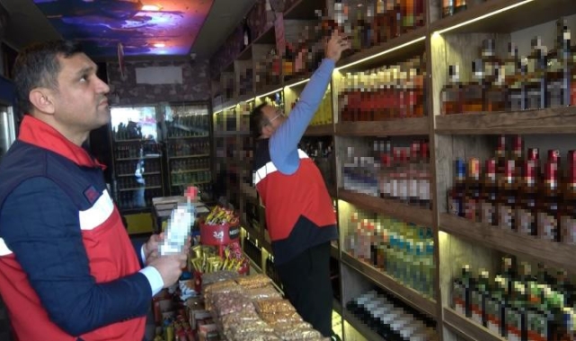 Kütahya'da alkollü içecek satış ve tüketim yerleri denetlendi