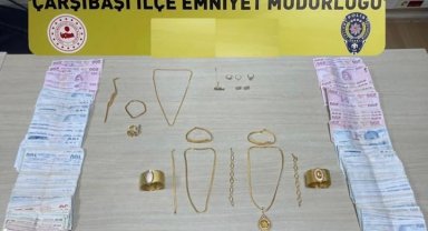 Kuyumcuya sahte altın satmaya çalışırken yakalandılar