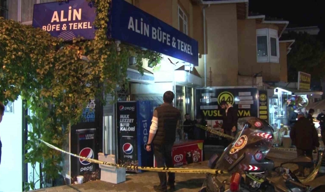 Maltepe'de tekel bayisine silahlı saldırı: 1 ağır yaralı