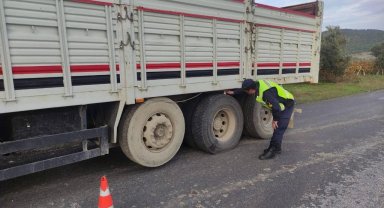 Manisa'da kış lastiği denetimi