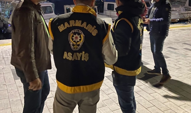 Marmaris polisinden 'huzurlu sokaklar' uygulaması