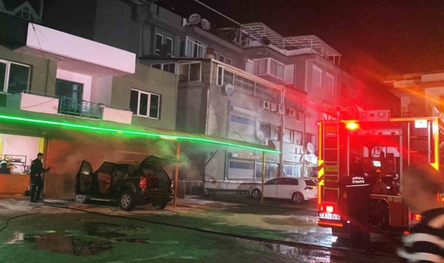 Marmaris'te alevli gece