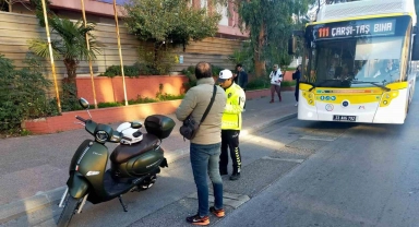Mersin'de motosiklet denetimleri sürüyor