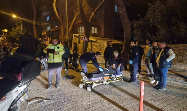 Milas'ta iki motosiklet çarpıştı: 2 yaralı