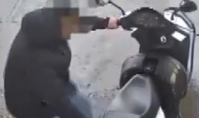 Motosiklet hırsızı 200 saatlik izlemeyle yakalandı