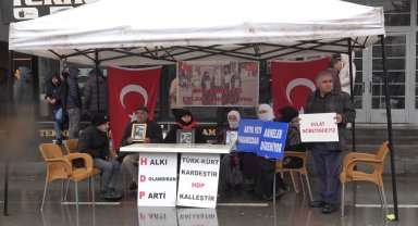 Muş'ta evlat nöbetine katılan aile sayısı 46'ya yükseldi