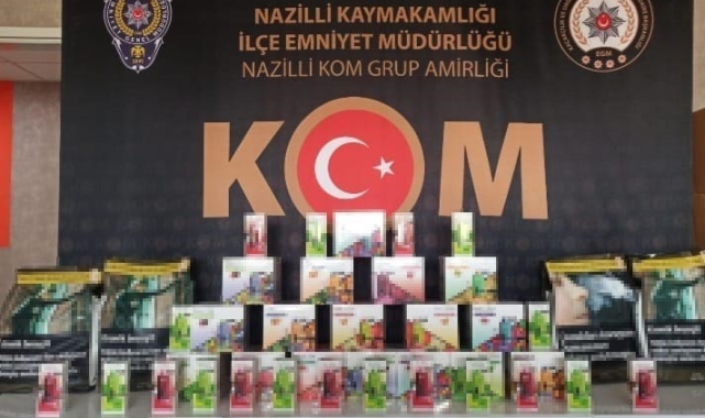 Nazilli'de kaçakçılara ve uyuşturucu tacirlerine göz açtırılmadı
