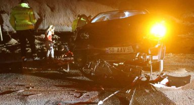 Nevşehir'de alkollü sürücü zincirleme kazaya neden oldu: 2 yaralı