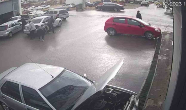 Niğde'deki kavgada dehşet anları kamerada