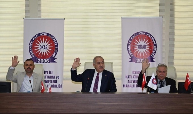 Osmaniye Katı Atık Birliği, olağan meclis toplantısı yapıldı