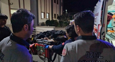Otomobil ile çarpışan motosikletin sürücüsü ağır yaralandı