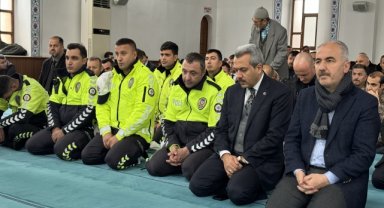 Rize'de şehit Em­ni­yet Mü­dü­rü Altuğ Verdi için mevlit okutuldu