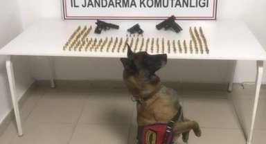 Rize'den Eskişehir'e getirilen kaçak silahlar ve mermiler ele geçirildi