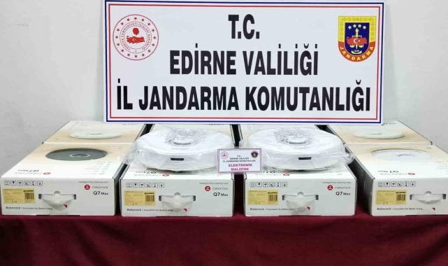 Robot süpürgeler Jandarmadan geçemedi