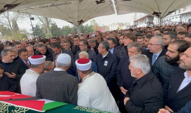 Saadet Partisi Kocaeli Milletvekili Hasan Bitmez İstanbul'da son yolculuğuna uğurlandı