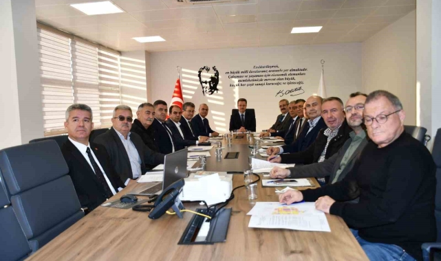 Salihli OSB'de yılın son toplantısı yapıldı