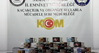 Samsun'da 7 bin makaron ele geçirildi