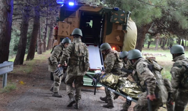 Samsun'da 'Dönem Sonu Tatbikatı' nefes kesti