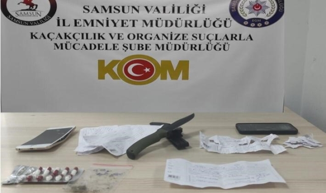 Samsun'da esnafa zorla 5 milyonluk senet imzalatan 2 kişi tutuklandı