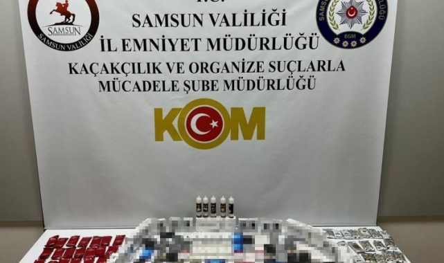 Samsun'da gümrük kaçağı tütün mamülleri ele geçirildi