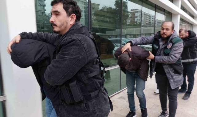 Samsun'da torbacı operasyonu: 5 kişi adliyede