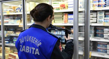 Samsun'da zabıtadan yılbaşı denetimi
