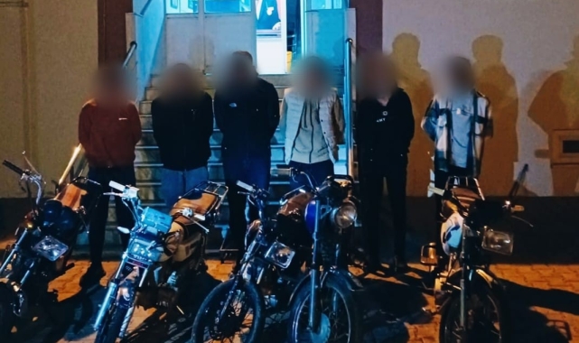 Şanlıurfa'da 5 motosikletin çalındığı olayda 6 gözaltı