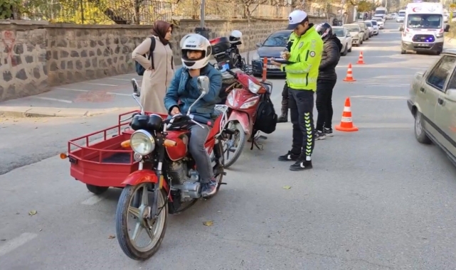 Şanlıurfa'da 72 motosiklet trafikten men edildi
