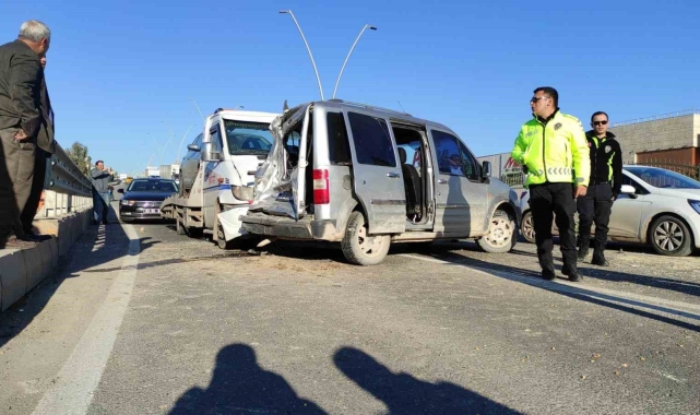 Şanlıurfa'da zincirleme trafik kazası: 7 yaralı