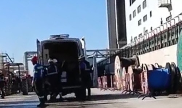 SASA'da feci iş kazası