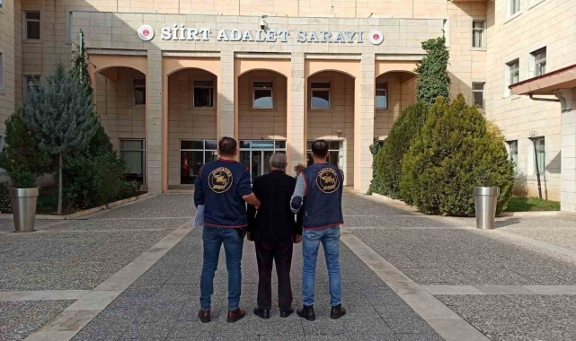 Siirt'te yakalanan terör örgütü üyesi tutuklandı