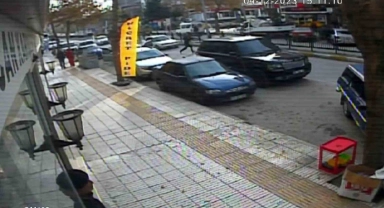 Silahlı saldırının güvenlik görüntüleri ortaya çıktı