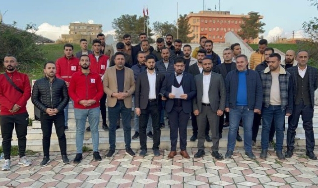 Silopi'de STK temsilcileri Kur'an-ı Kerim'i yırtma girişimine tepki gösterdi
