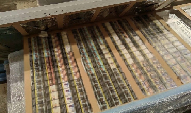 Sınır kapısında 11 bin 400 kutu kaçak sigara ele geçirildi
