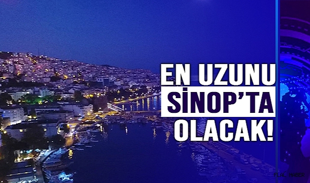 SİNOPLULAR ŞAHİTLİK EDECEK!