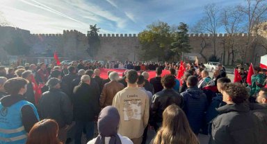 Sinop'ta şehitleri anma yürüyüşü