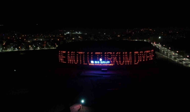 Sivasspor'dan tarihi karara anlamlı destek