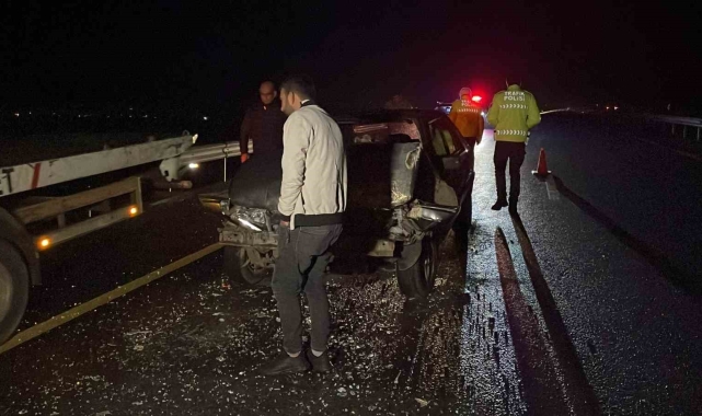 Siverek'te otomobil ile tır çarpıştı: 4'ü çocuk 9 yaralı