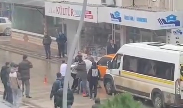 Sokağı ringe çevirdiler