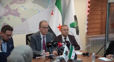 Suriye Muhalif ve Devrimci Güçler Ulusal Koalisyonu Başkanı Elbahra: "Türkiye'den ateşkesi gerçekleştirmesini rica ediyoruz"