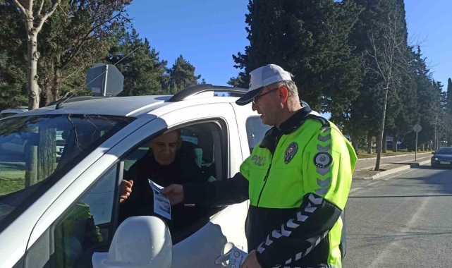 Sürücülere 'Bu Yolda Yalnız Değilsiniz' bilgilendirmesi