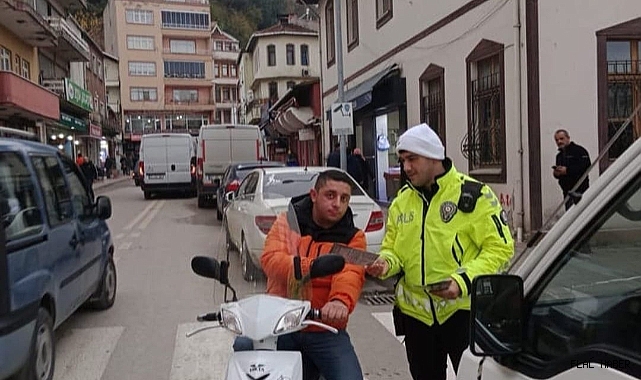 SÜRÜCÜLERE TRAFİK KONUSUNDA BİLGİLENDİRME!
