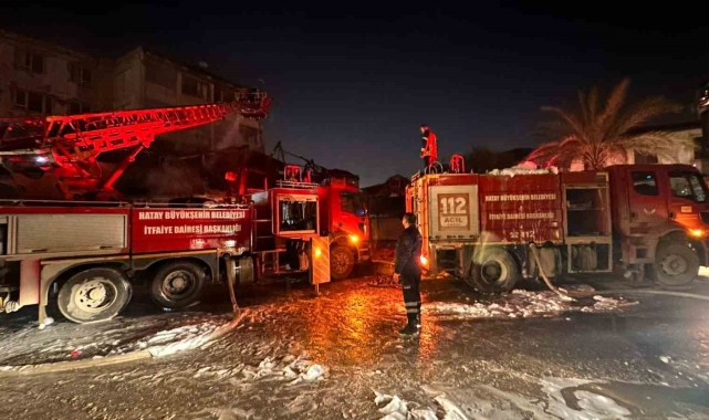 Tarihi Uzun Çarşı'da korkutan yangın