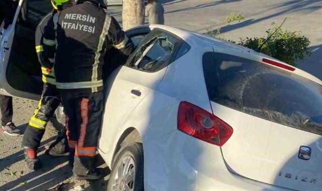 Tarsus'ta trafik kazası: 1 yaralı