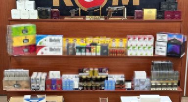 Tekirdağ'da 5 adrese silah ve kaçak sigara operasyonu