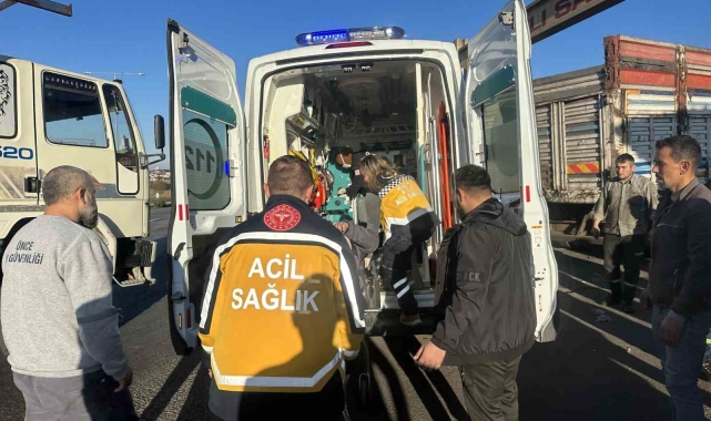 Tekirdağ'da trafik kazası: 1 yaralı