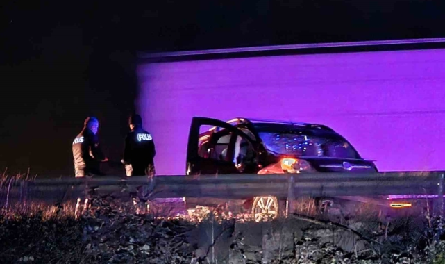 TEM'de kaza: 1'i çocuk 5 yaralı
