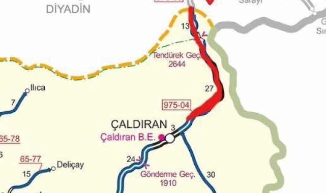 Tendürek Geçidi tipi nedeniyle trafiğe kapatıldı