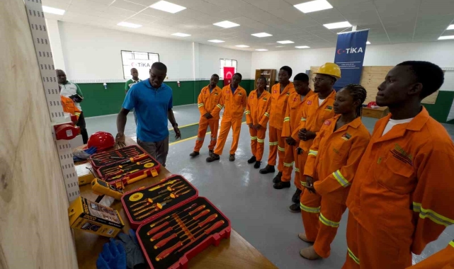 TİKA'dan Mozambik'te mesleki eğitim altyapısını güçlendiren proje
