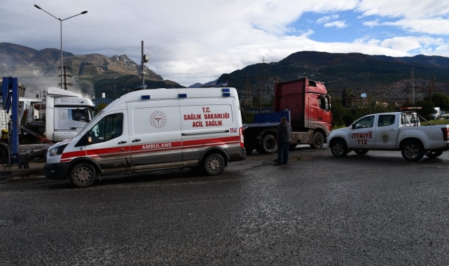 Tırla çarpışan motosikletin sürücüsü hayatını kaybetti